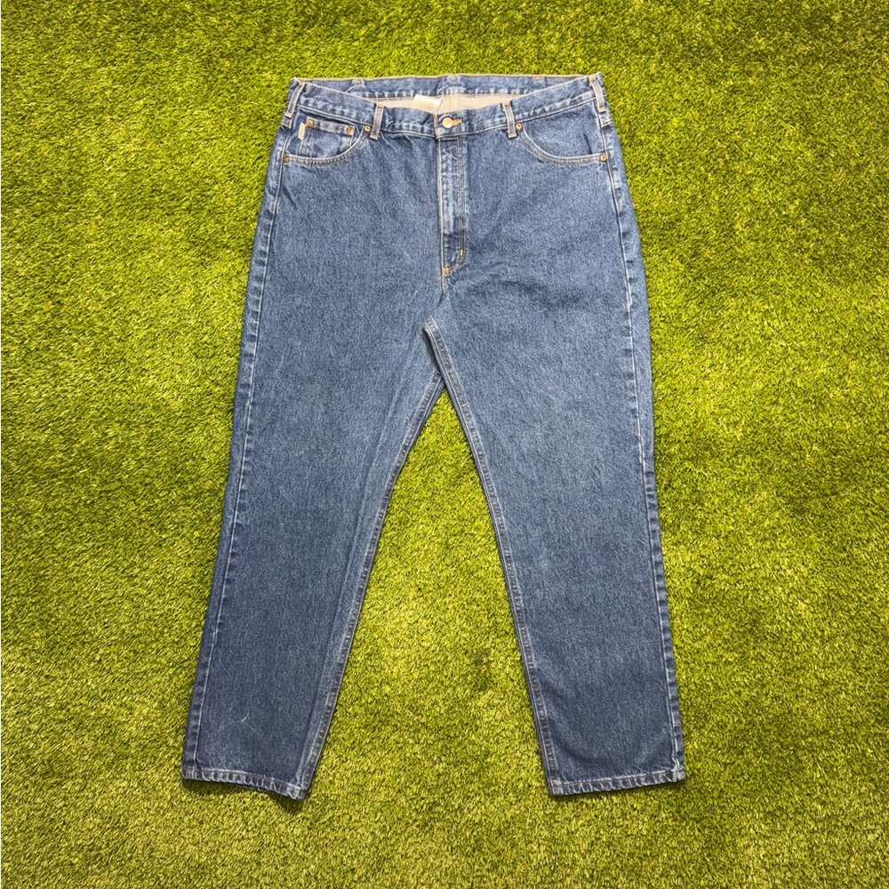 Carhartt Traditional Fit Men’s Denim Jeans 42x32 100% Cotton B18 DST